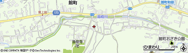 東京都八王子市館町1288周辺の地図