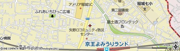東京都稲城市矢野口2262周辺の地図