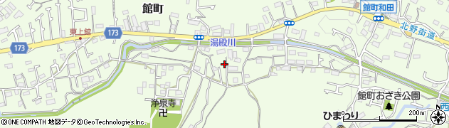 東京都八王子市館町1285周辺の地図