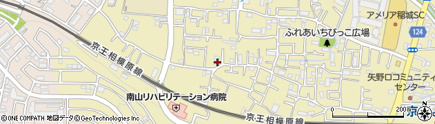 東京都稲城市矢野口2960周辺の地図