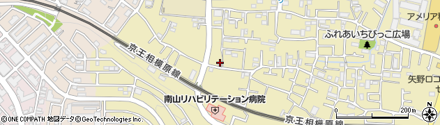東京都稲城市矢野口3003周辺の地図