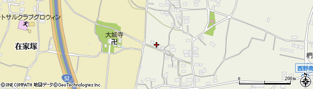 櫛形タクシー株式会社　西野営業所周辺の地図