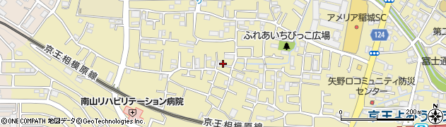 東京都稲城市矢野口2804-4周辺の地図