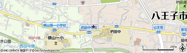 東京都八王子市椚田町192周辺の地図
