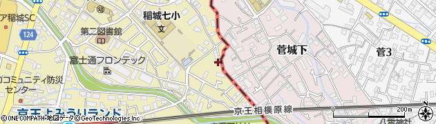 東京都稲城市矢野口2090周辺の地図