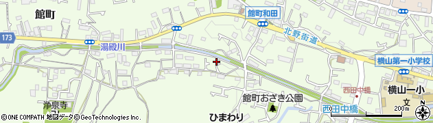 東京都八王子市館町1512周辺の地図