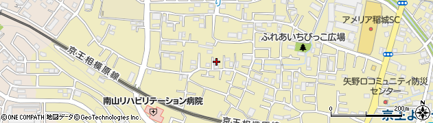 東京都稲城市矢野口2886周辺の地図
