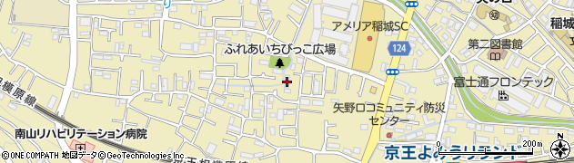 東京都稲城市矢野口2614周辺の地図