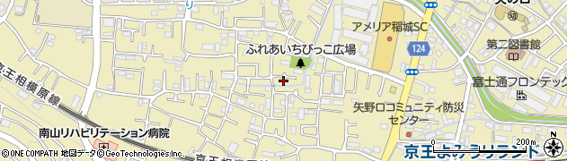 東京都稲城市矢野口2668周辺の地図