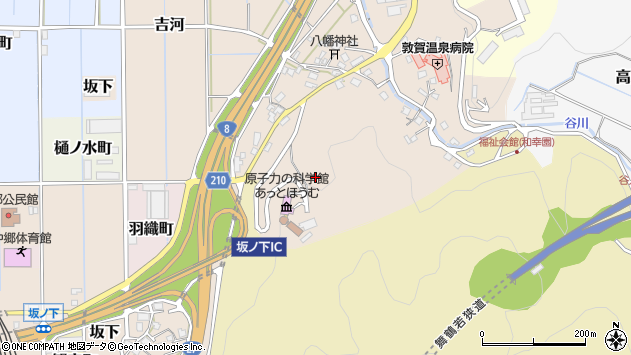 〒914-0024 福井県敦賀市吉河の地図