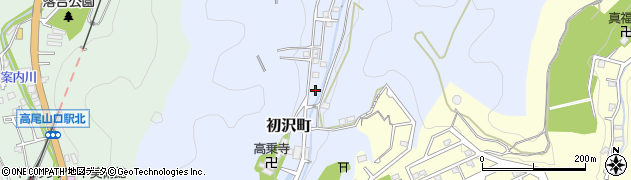 東京都八王子市初沢町1398-5周辺の地図