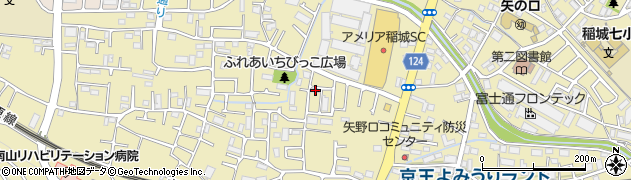 東京都稲城市矢野口2545-5周辺の地図