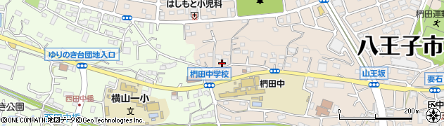 東京都八王子市椚田町445周辺の地図