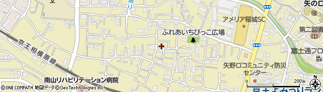 東京都稲城市矢野口2733周辺の地図