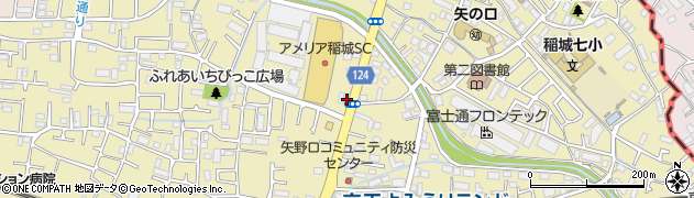 東京都稲城市矢野口2287周辺の地図