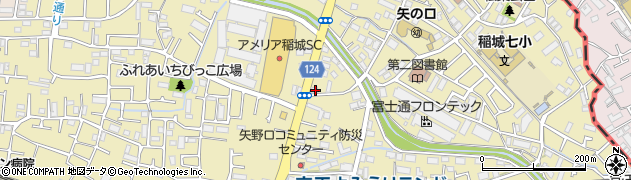 東京都稲城市矢野口2290周辺の地図