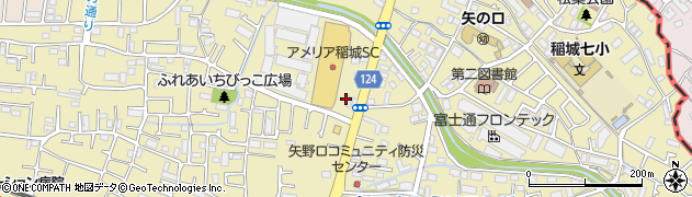 東京都稲城市矢野口2330周辺の地図
