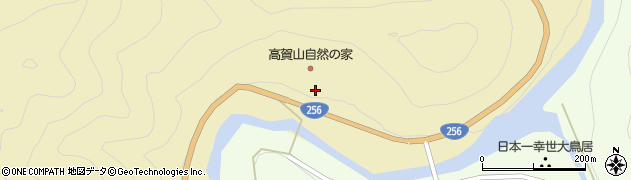 岐阜県関市洞戸阿部周辺の地図