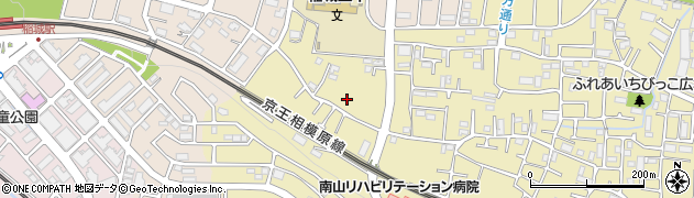 東京都稲城市矢野口3097-6周辺の地図