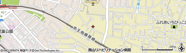 東京都稲城市矢野口3097-1周辺の地図