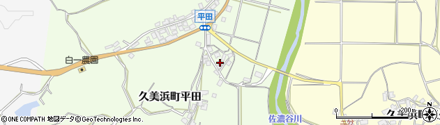 京都府京丹後市久美浜町平田511周辺の地図