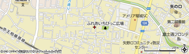 東京都稲城市矢野口2737周辺の地図