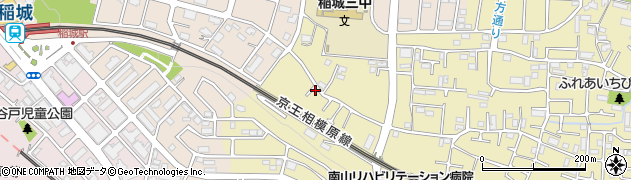 東京都稲城市矢野口3107-24周辺の地図