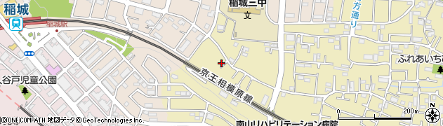 東京都稲城市矢野口3107-20周辺の地図