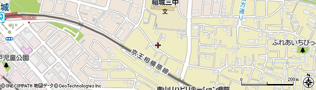 東京都稲城市矢野口3095-11周辺の地図