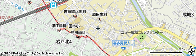 羽田歯科医院周辺の地図