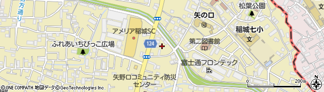 東京都稲城市矢野口2304周辺の地図