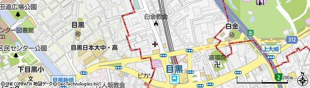 東急ストア目黒店周辺の地図