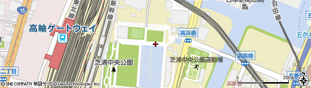東京都港区港南1丁目周辺の地図