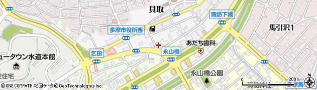 読売新聞　京王桜ヶ丘サービスセンター周辺の地図