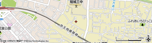 東京都稲城市矢野口3096-3周辺の地図