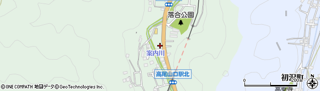 東京都八王子市高尾町周辺の地図