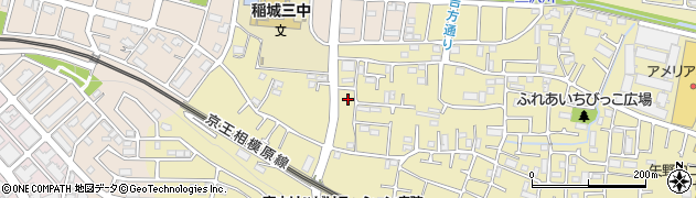 東京都稲城市矢野口3028周辺の地図
