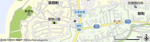 東京都八王子市館町651周辺の地図