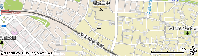 東京都稲城市矢野口3095周辺の地図