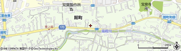 東京都八王子市館町395周辺の地図