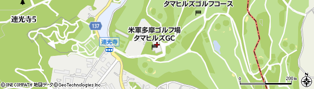 東京都多摩市連光寺3356周辺の地図