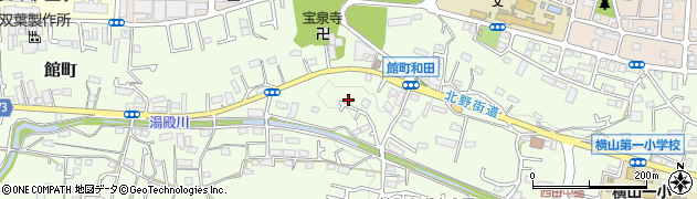 東京都八王子市館町301周辺の地図