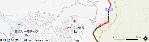 上野原　セレモニーホール周辺の地図