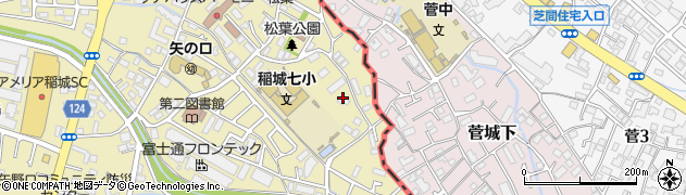 東京都稲城市矢野口2033周辺の地図