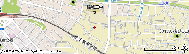 東京都稲城市矢野口3084-3周辺の地図