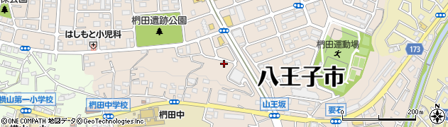 東京都八王子市椚田町470周辺の地図