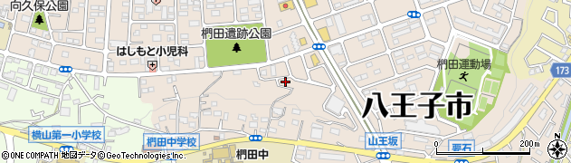 東京都八王子市椚田町548周辺の地図