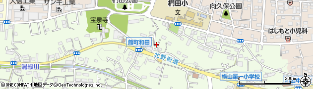 東京都八王子市館町204周辺の地図