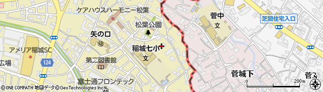 東京都稲城市矢野口2029周辺の地図