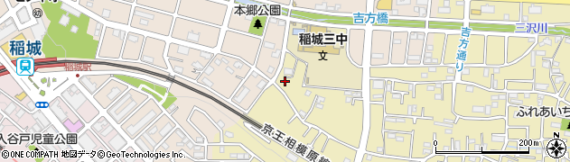 東京都稲城市矢野口3091周辺の地図